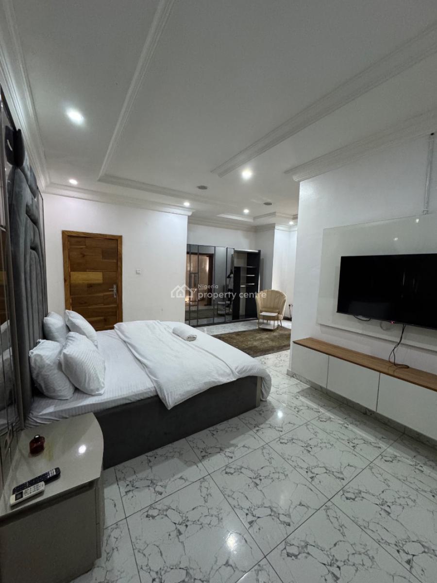 Fully Furnished 3 Bedroom Detached Duplex + 2 Bq, Standby Gen, Cinema, Osapa, Lekki, Lagos, Detached Duplex for Rent