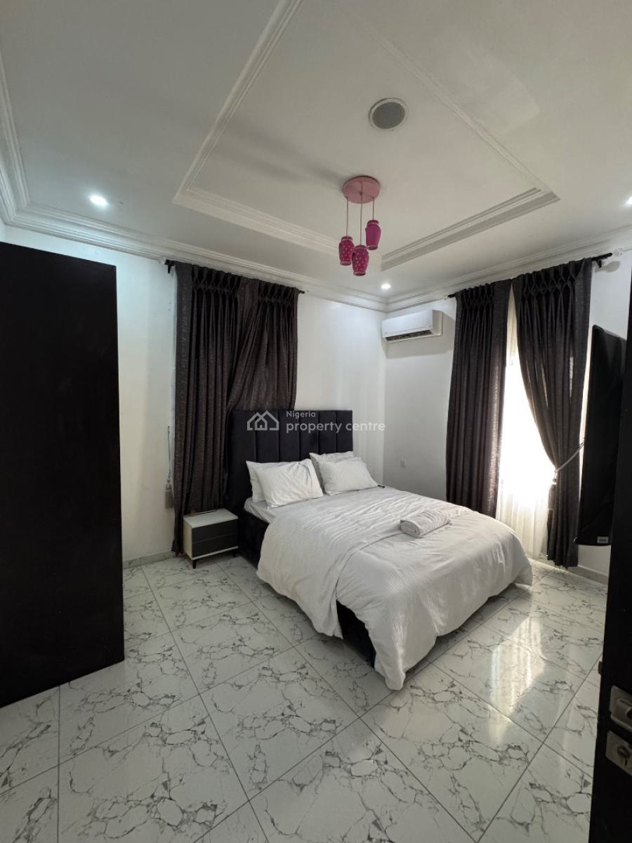 Fully Furnished 3 Bedroom Detached Duplex + 2 Bq, Standby Gen, Cinema, Osapa, Lekki, Lagos, Detached Duplex for Rent