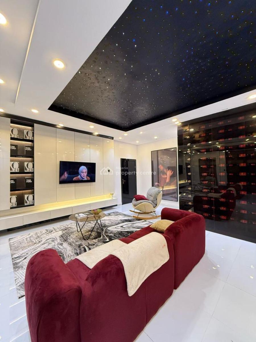 Beautifully Furnished 1bedroom Apartment with Cinema, Chevron, Lekki, Lagos, Flat / Apartment Short Let