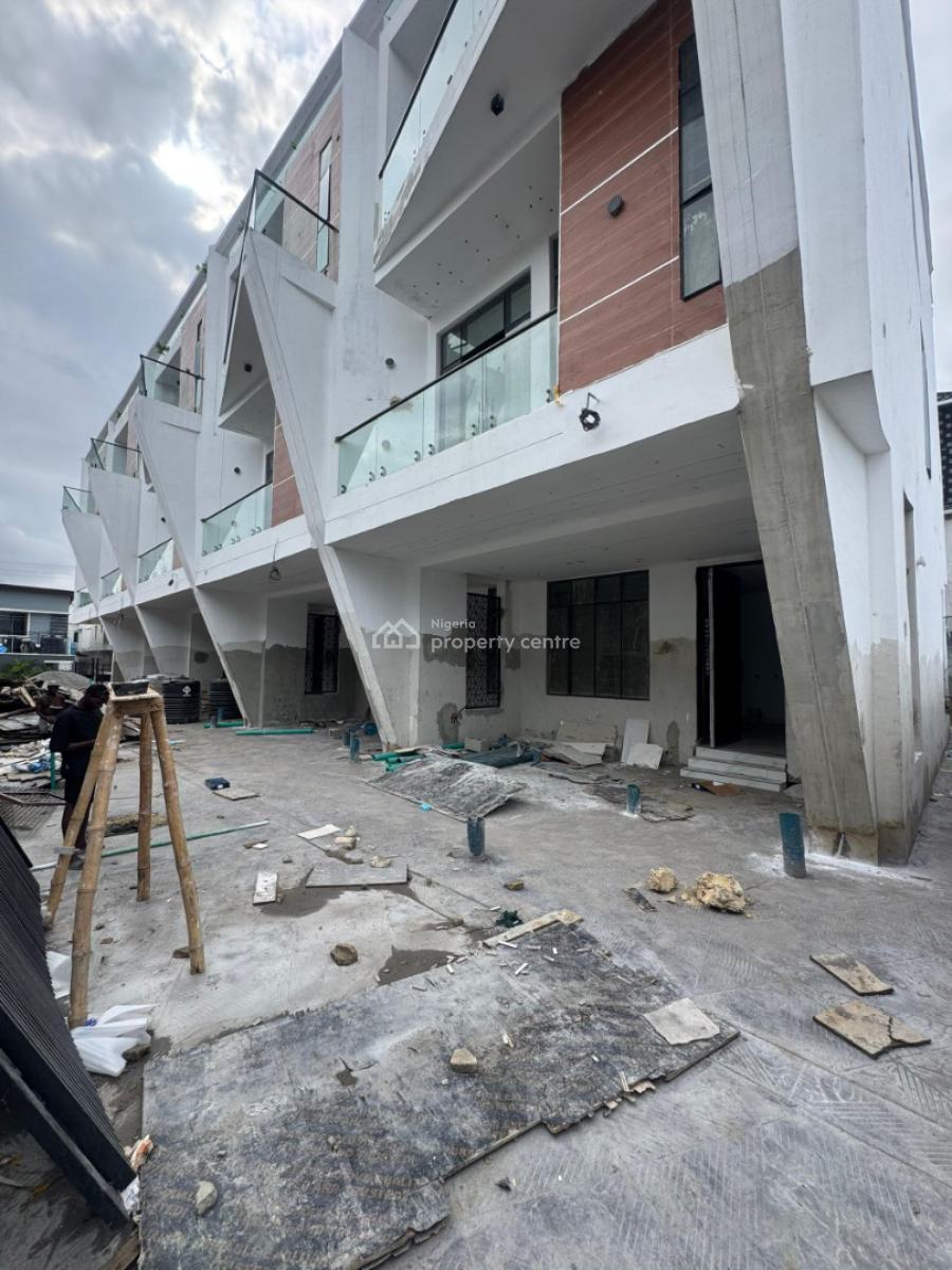 Aesthetically Pleasing 4-bedroom Terrace Duplex with Bq,in an Estate, Ikate Elegushi, Lekki, Lagos, Terraced Duplex for Sale