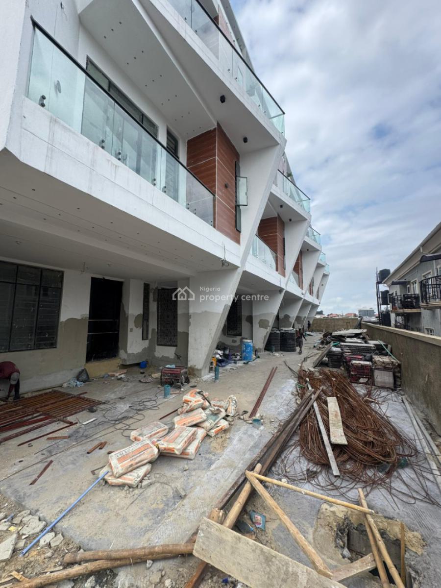 Aesthetically Pleasing 4-bedroom Terrace Duplex with Bq,in an Estate, Ikate Elegushi, Lekki, Lagos, Terraced Duplex for Sale