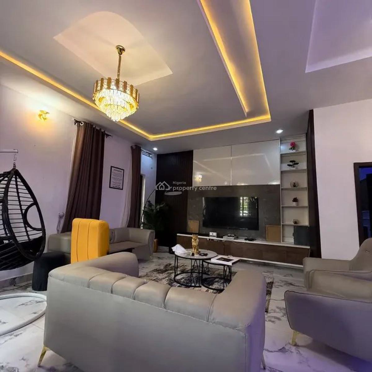Furnished 4bedroom Bungalow, Off Adageorge Port Harcourt, Port Harcourt, Rivers, Detached Bungalow for Sale
