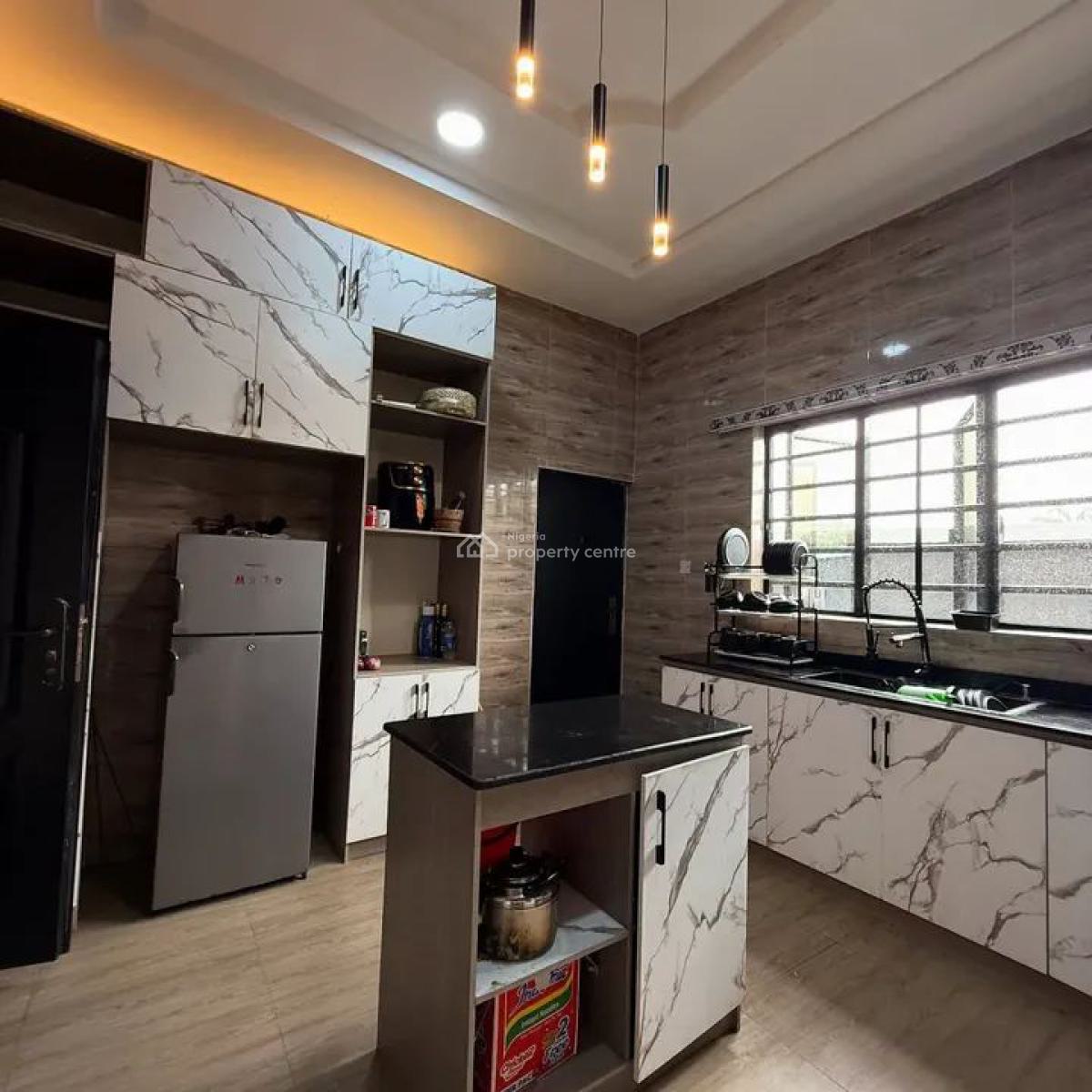 Furnished 4bedroom Bungalow, Off Adageorge Port Harcourt, Port Harcourt, Rivers, Detached Bungalow for Sale