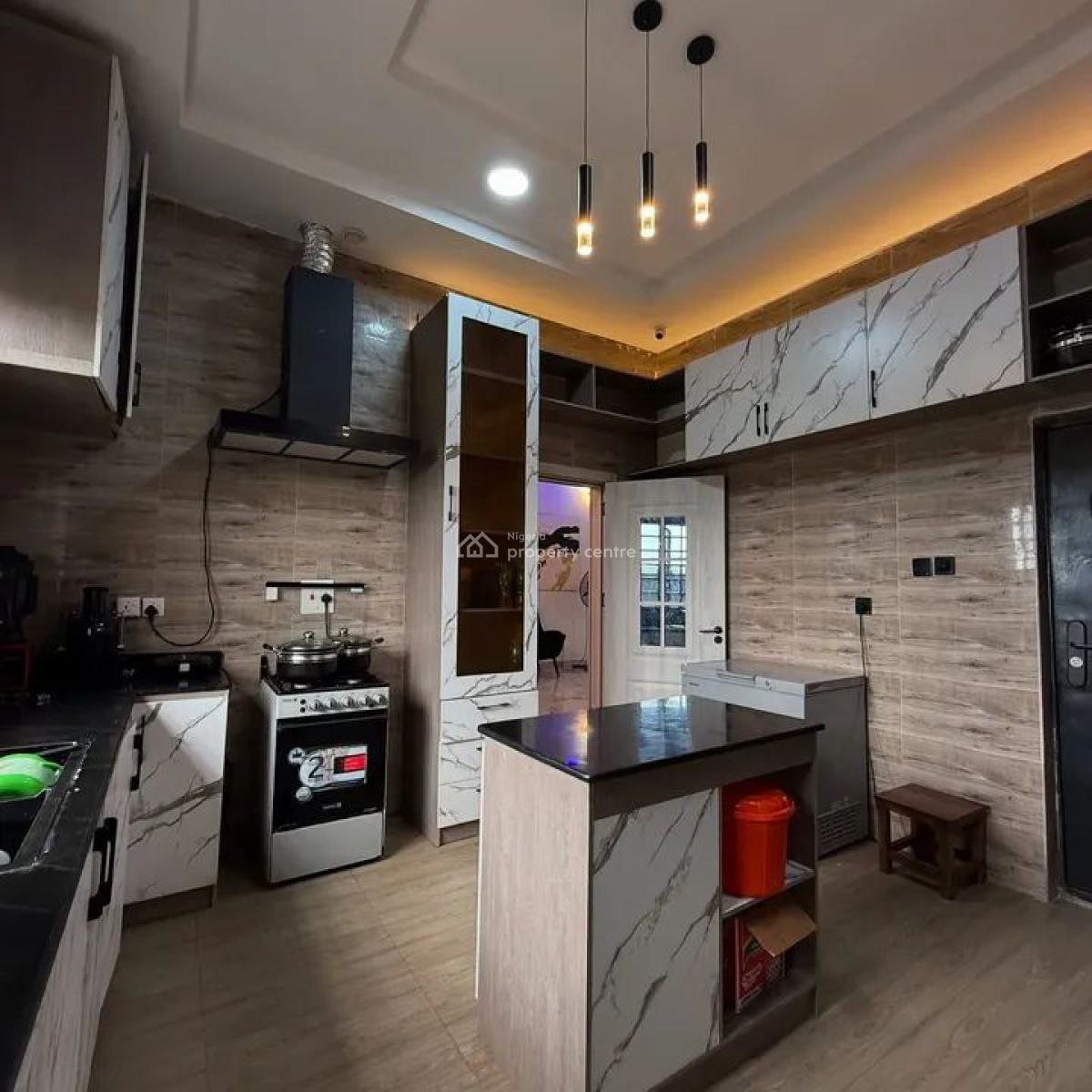 Furnished 4bedroom Bungalow, Off Adageorge Port Harcourt, Port Harcourt, Rivers, Detached Bungalow for Sale