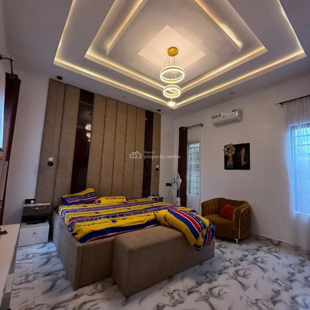 Furnished 4bedroom Bungalow, Off Adageorge Port Harcourt, Port Harcourt, Rivers, Detached Bungalow for Sale