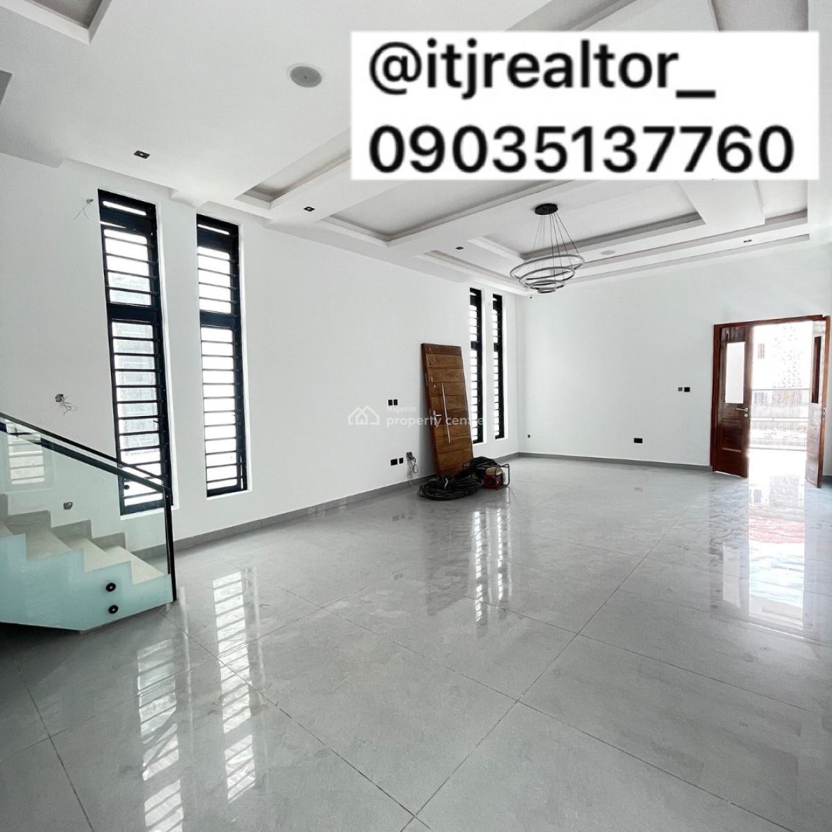 Stunning 5 Bedroom Detached Duplex with Bq, Osapa London, Osapa, Lekki, Lagos, Detached Duplex for Sale