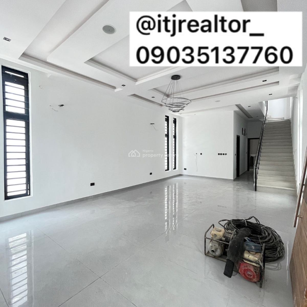 Stunning 5 Bedroom Detached Duplex with Bq, Osapa London, Osapa, Lekki, Lagos, Detached Duplex for Sale