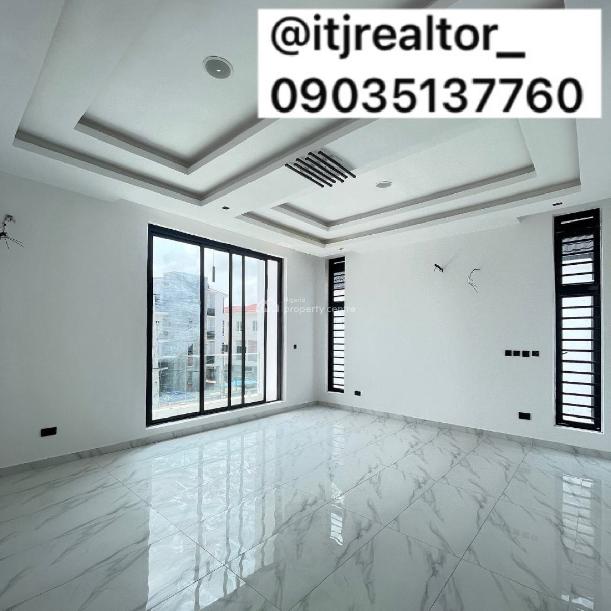 Stunning 5 Bedroom Detached Duplex with Bq, Osapa London, Osapa, Lekki, Lagos, Detached Duplex for Sale