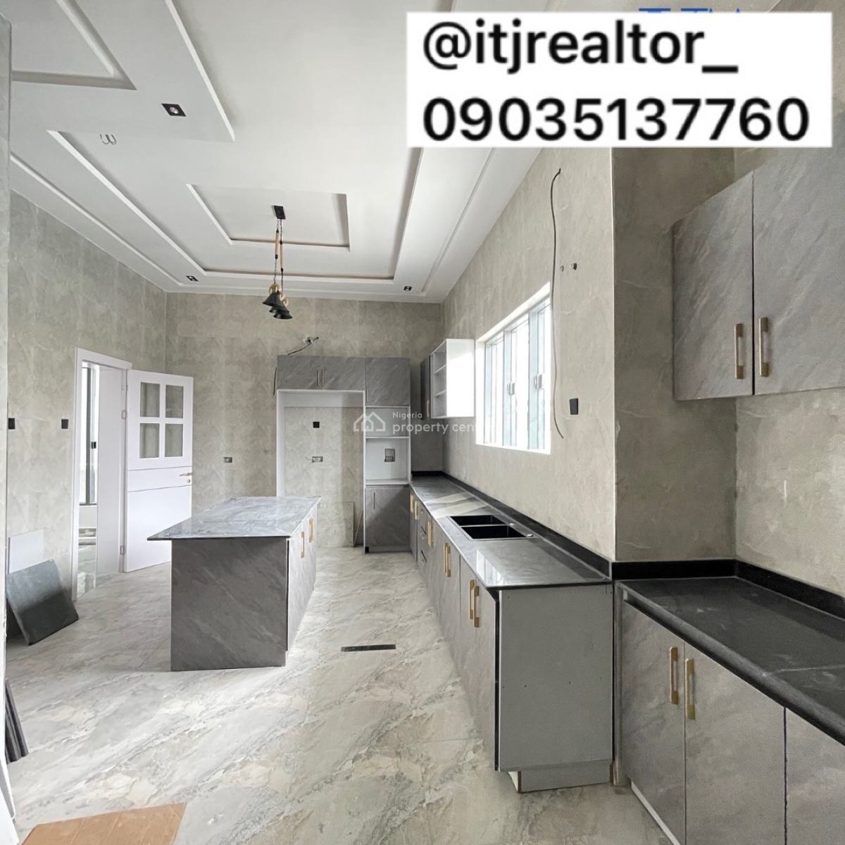 Lovely 5 Bedroom Detached Duplex with Swimming Pool and Bq, Osapa London, Osapa, Lekki, Lagos, Detached Duplex for Sale