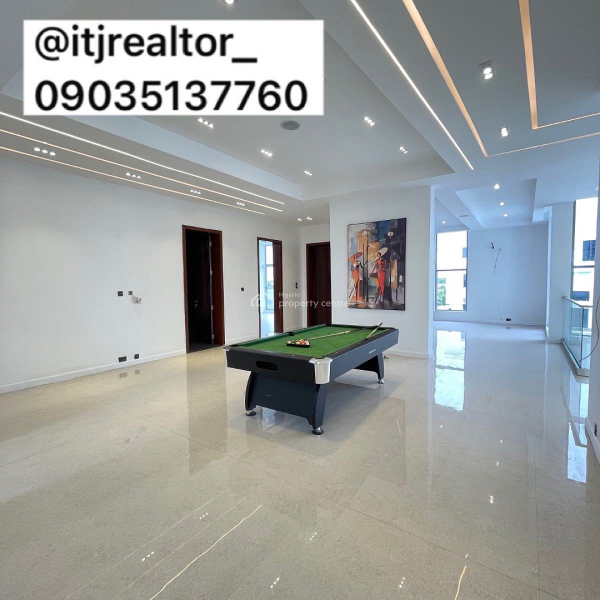 Stunning 5 Bedroom Detached Duplex with Pool,cinema,gym and Bq, Osapa London, Osapa, Lekki, Lagos, Detached Duplex for Sale
