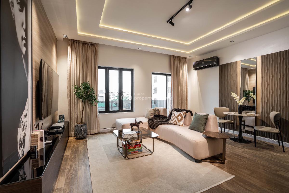 Luxurious 2 Bedroom Apartment with Ps5 and Elevator, Parkview, Ikoyi, Lagos, Flat / Apartment Short Let