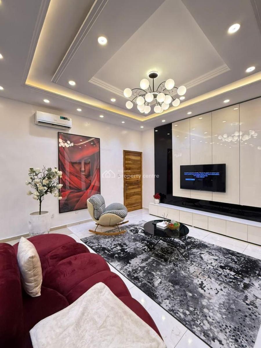 Beautifully Furnished One Bedroom Apartment with Bathub (paris), Osapa, Osapa, Lekki, Lagos, Detached Duplex Short Let