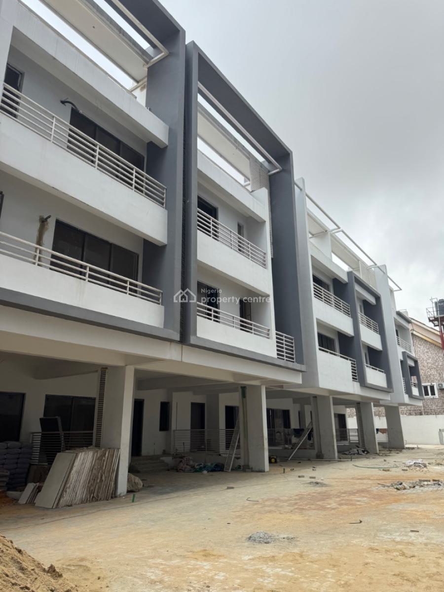 Elegantly Built 5 Bedroom Terrace Duplex + Bq, Elevator Space(carcass), Oniru, Victoria Island (vi), Lagos, Terraced Duplex for Sale