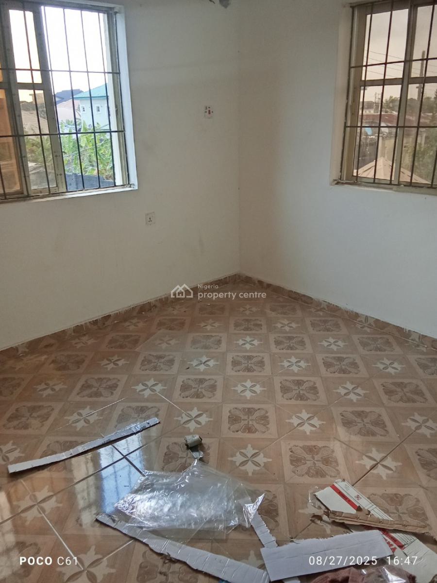 Clean 2 Bedroom Flat Upstairs, Olukonla Lbs, Phase 2, Sangotedo, Ajah, Lagos, Flat / Apartment for Rent