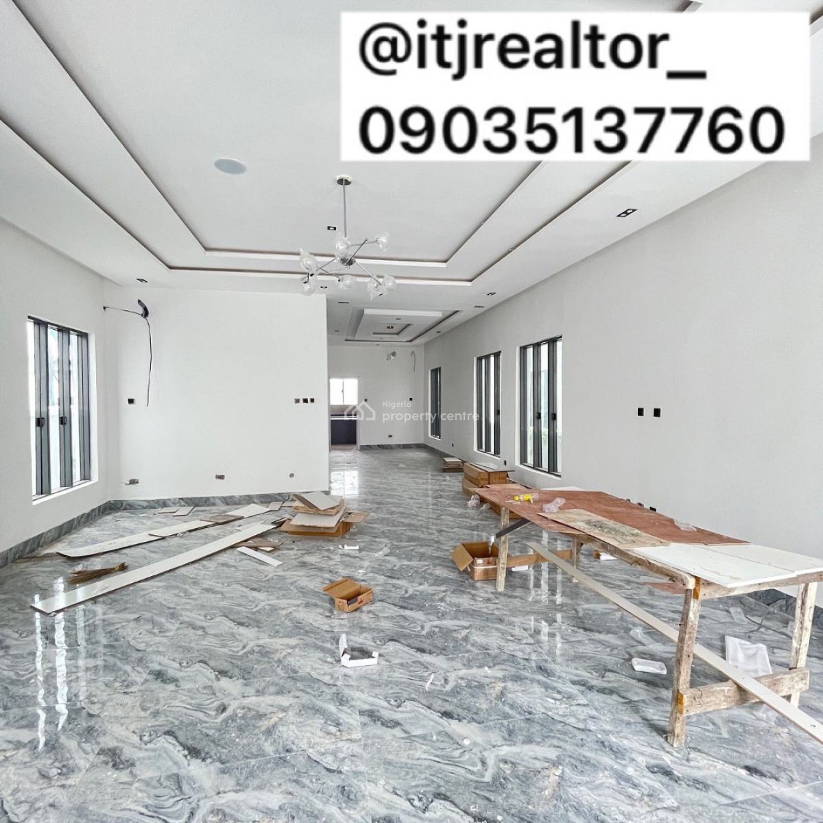 Stunning 5 Bedroom Detached Duplex with Swimming Pool and Bq, Osapa London, Osapa, Lekki, Lagos, Detached Duplex for Sale