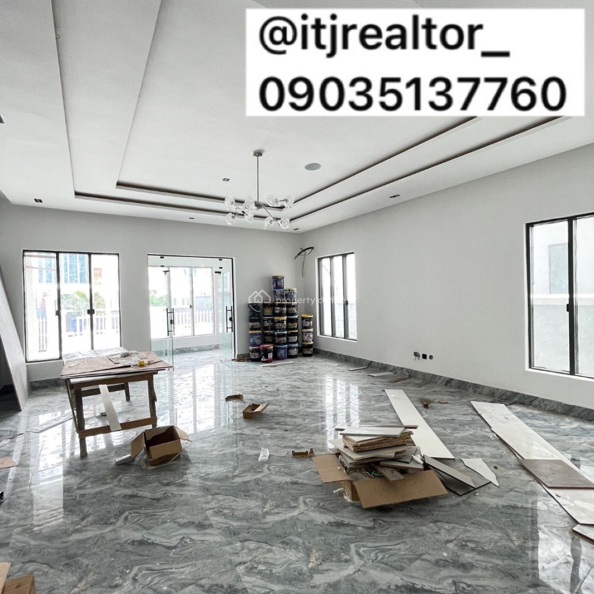 Stunning 5 Bedroom Detached Duplex with Swimming Pool and Bq, Osapa London, Osapa, Lekki, Lagos, Detached Duplex for Sale