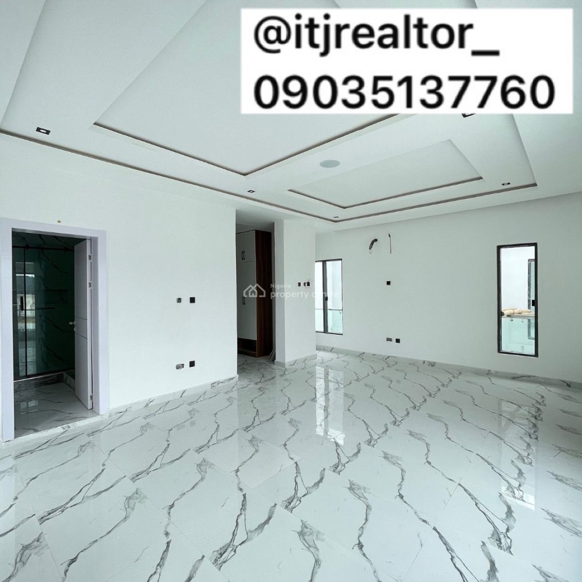Stunning 5 Bedroom Detached Duplex with Swimming Pool and Bq, Osapa London, Osapa, Lekki, Lagos, Detached Duplex for Sale