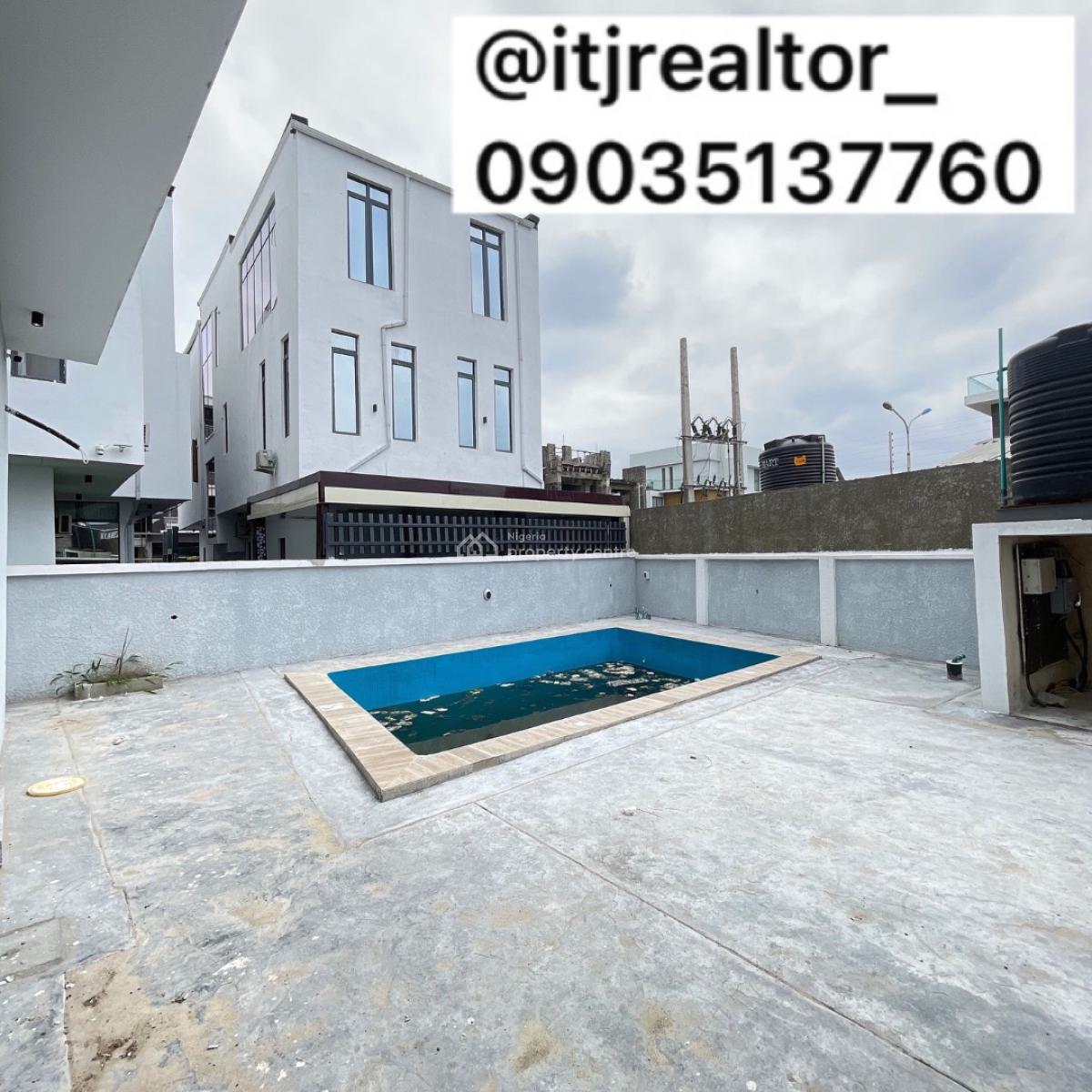 Stunning 5 Bedroom Detached Duplex with Swimming Pool and Bq, Osapa London, Osapa, Lekki, Lagos, Detached Duplex for Sale