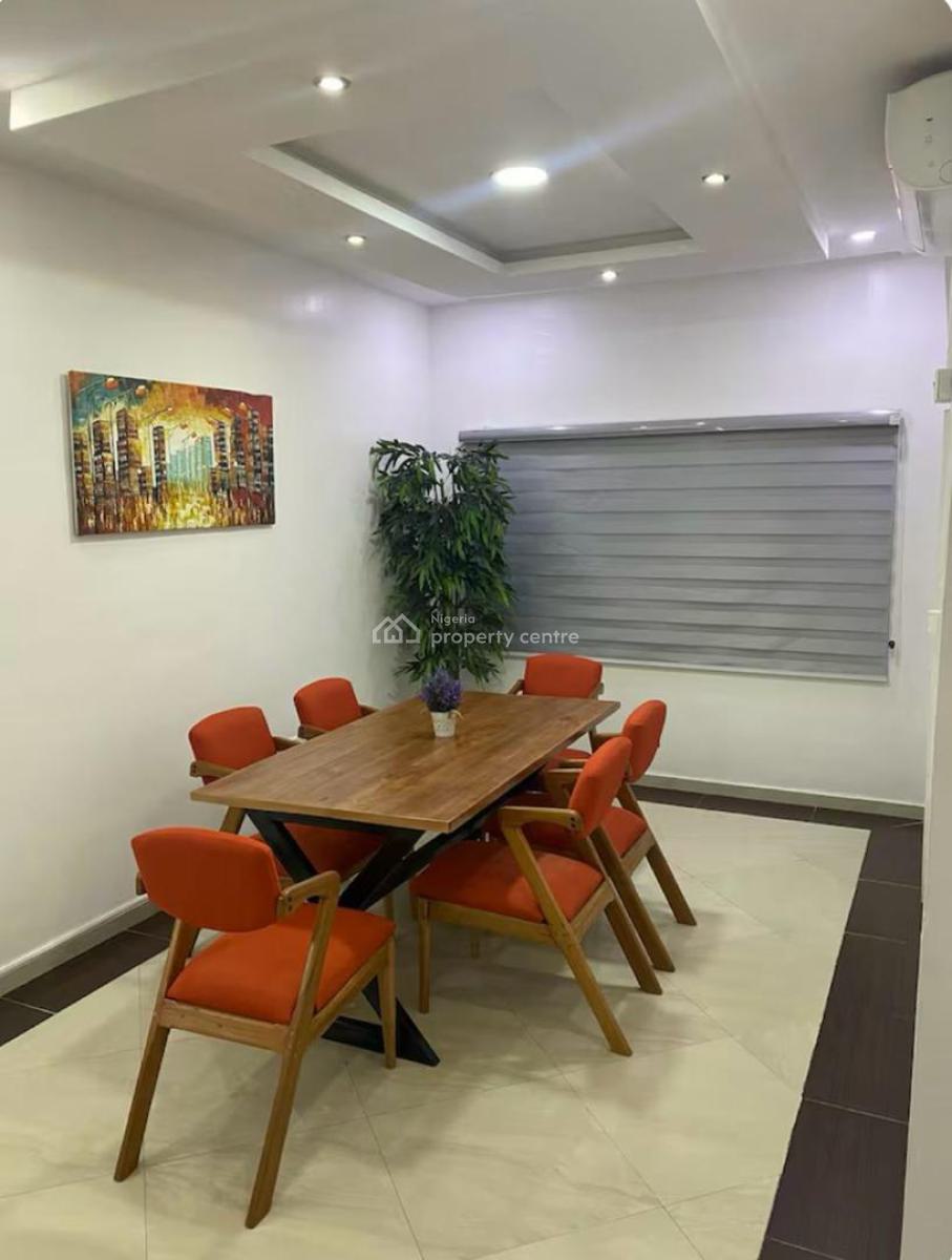Furnished 3bedroom Flat Upstairs with a Room Bq, Lekki Phase 1, Lekki, Lagos, Flat / Apartment for Rent