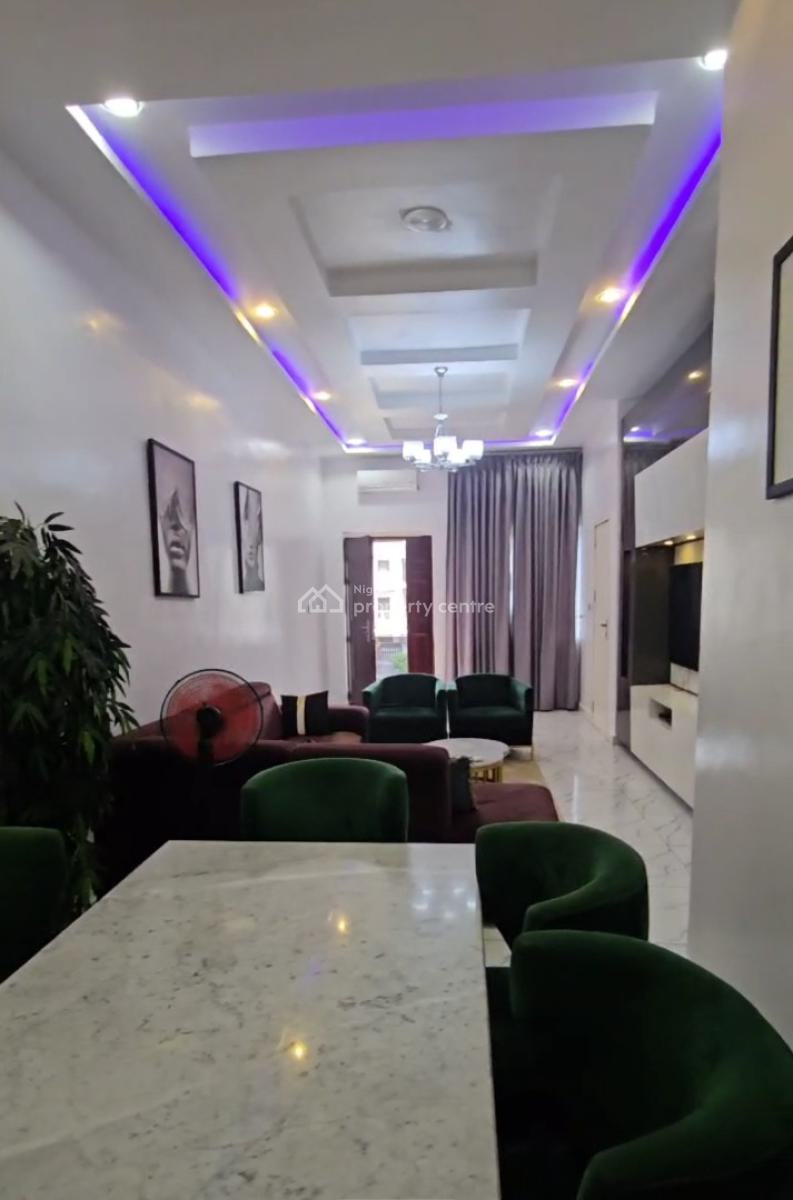24hrs Light Service Fully Furnished Luxury 3bed Apartment Watch Video, Osapa By Pinnock, Osapa, Lekki, Lagos, Flat / Apartment for Sale