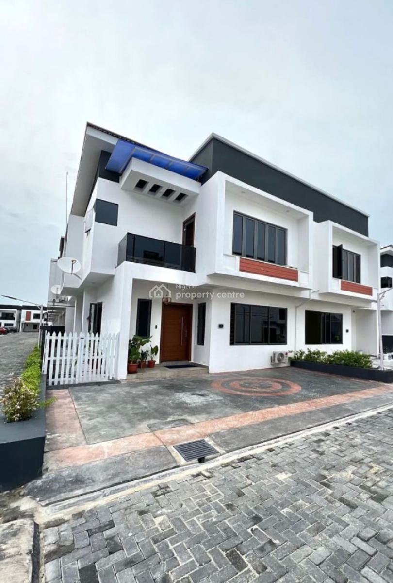Fully Serviced 4 Bedroom Semi Detached Duplex with Pool,gym, Ologolo, Lekki, Lagos, Semi-detached Duplex for Rent