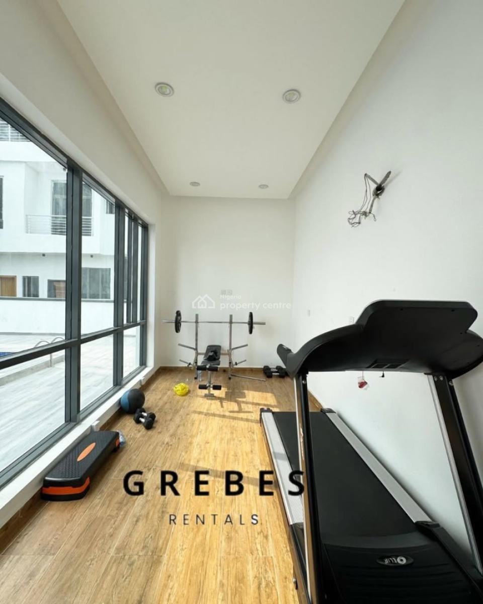 4bedroom Terrace Duplex with Gym and Pool, Lekki Phase One, Lekki, Lagos, Terraced Duplex for Rent