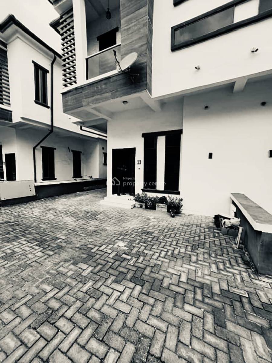 Brand New 4 Bedroom Semi Detached Duplex with Bq, Orchid, Lekki, Lagos, Semi-detached Duplex for Rent