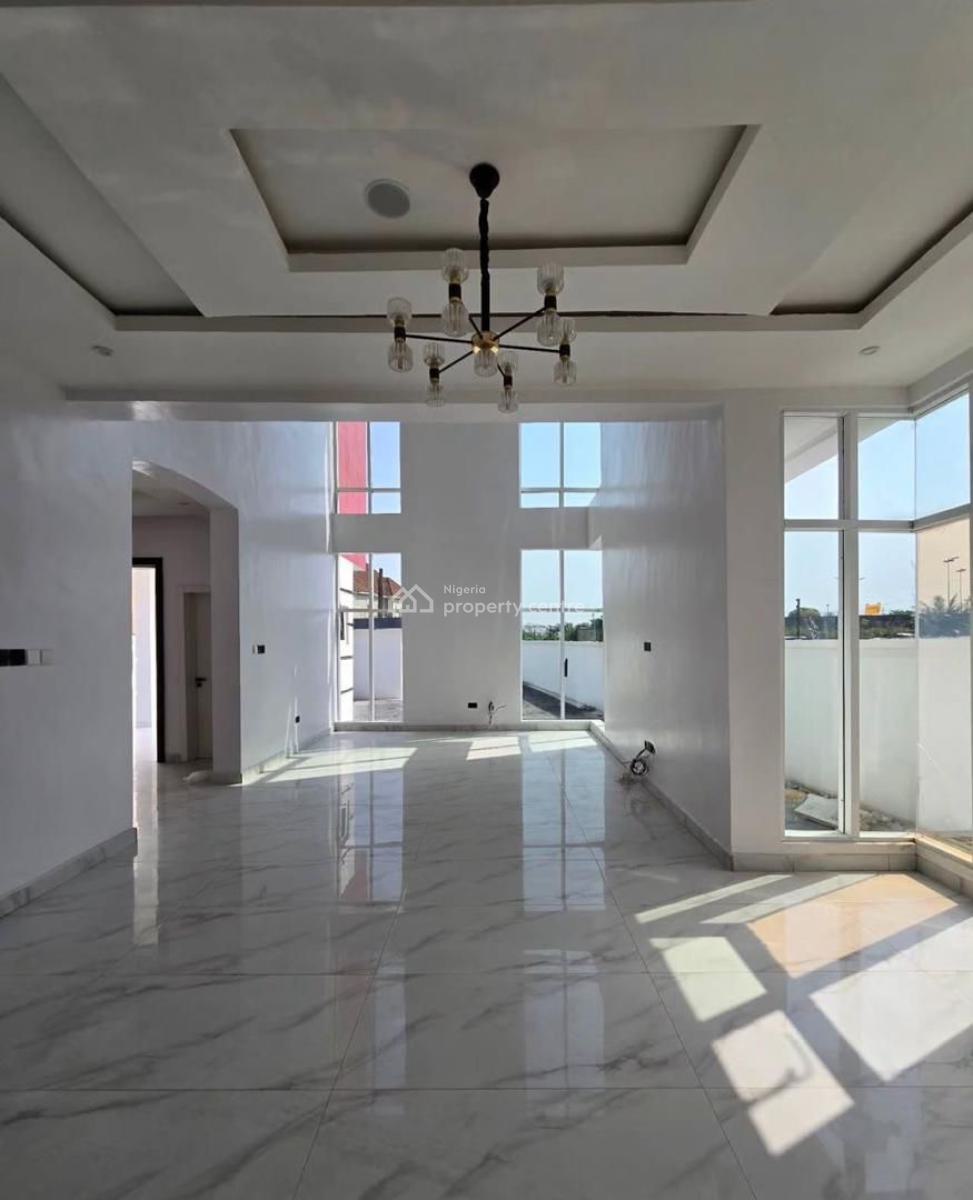 Spacious 5 Bedroom Detaced Duplex with Bq and Swimming Pool, Chevron, Lekki, Lagos, Detached Duplex for Sale