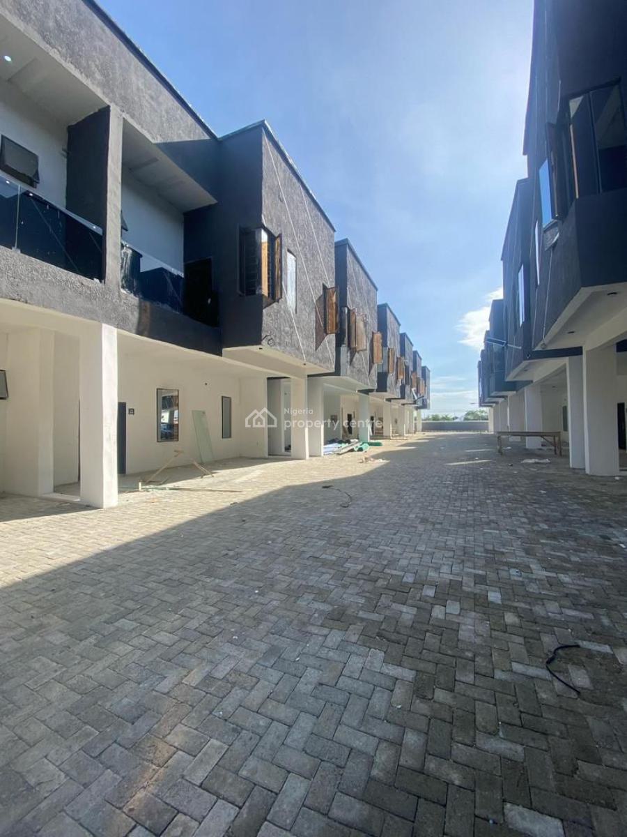 Elegant 4 Bedroom Terrace Duplex with Bq in a Secured Environment, Ajah, Ajah, Lagos, Terraced Duplex for Sale