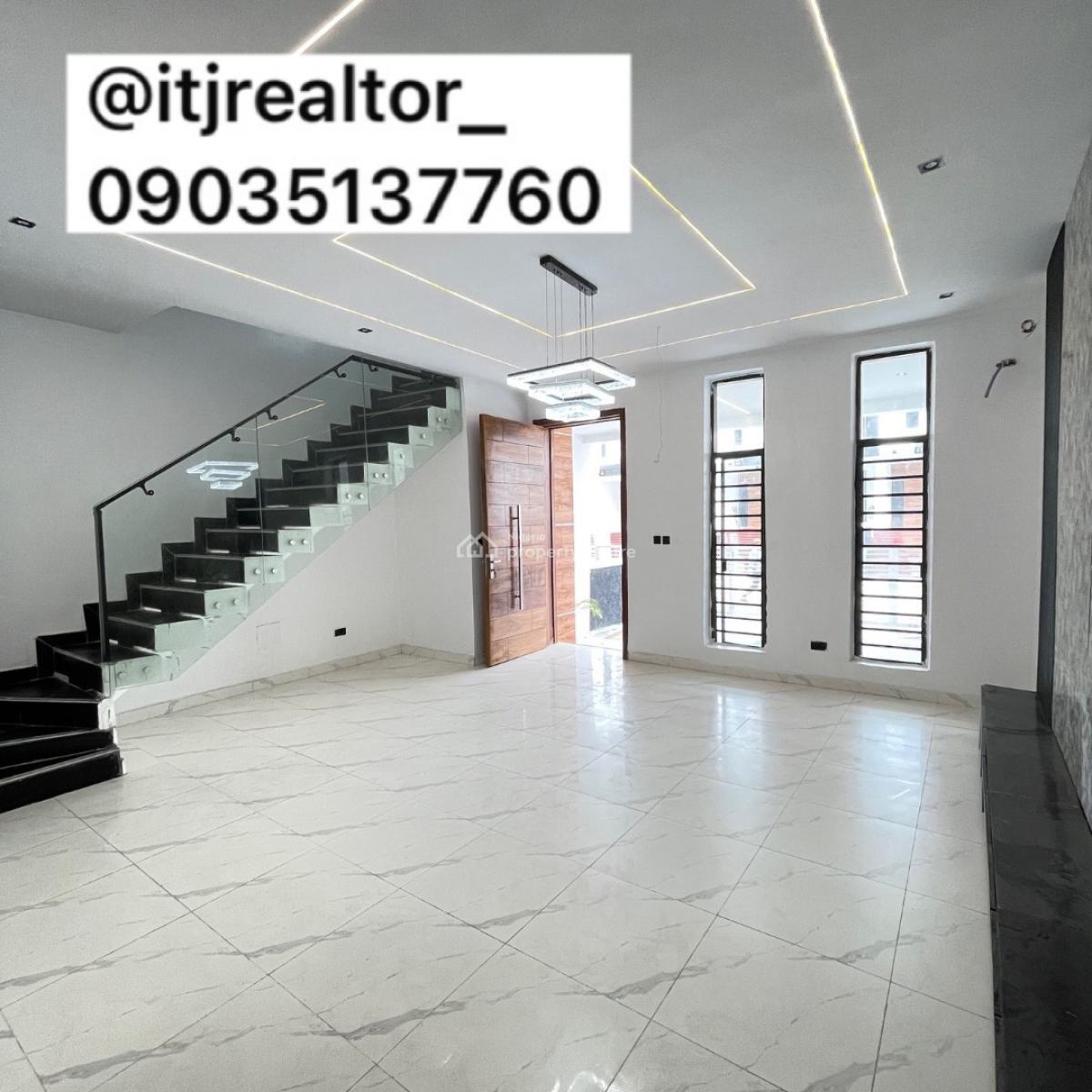 Lovely 4 Bedroom Terrace Duplex with Bq, Ikota, Ikota, Lekki, Lagos, Terraced Duplex for Sale