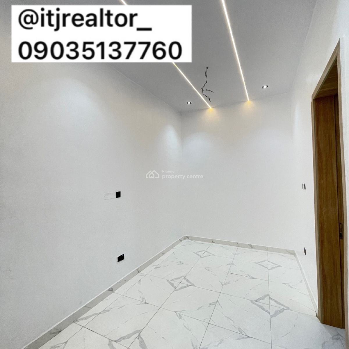 Lovely 4 Bedroom Terrace Duplex with Bq, Ikota, Ikota, Lekki, Lagos, Terraced Duplex for Sale