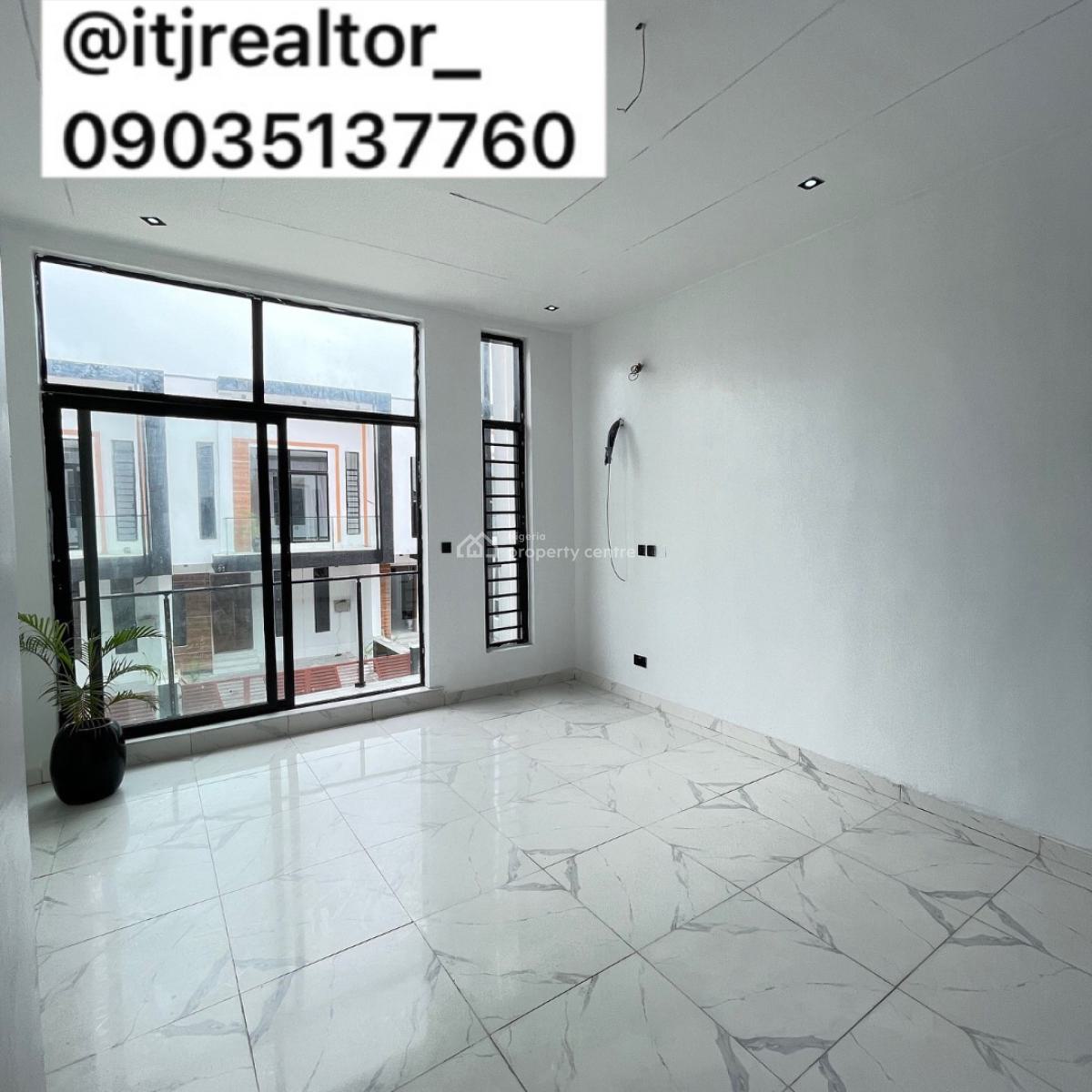 Lovely 4 Bedroom Terrace Duplex with Bq, Ikota, Ikota, Lekki, Lagos, Terraced Duplex for Sale