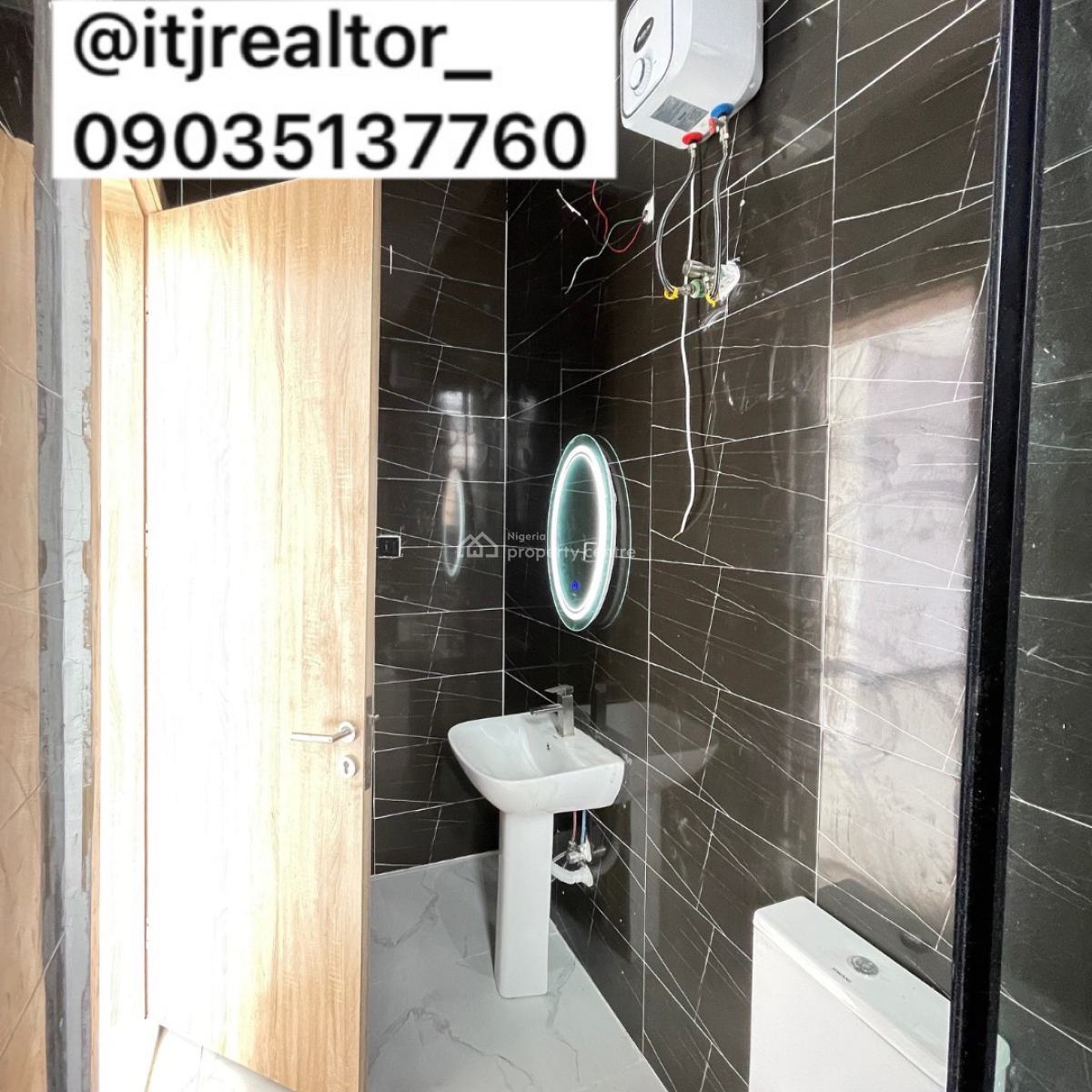 Lovely 4 Bedroom Terrace Duplex with Bq, Ikota, Ikota, Lekki, Lagos, Terraced Duplex for Sale