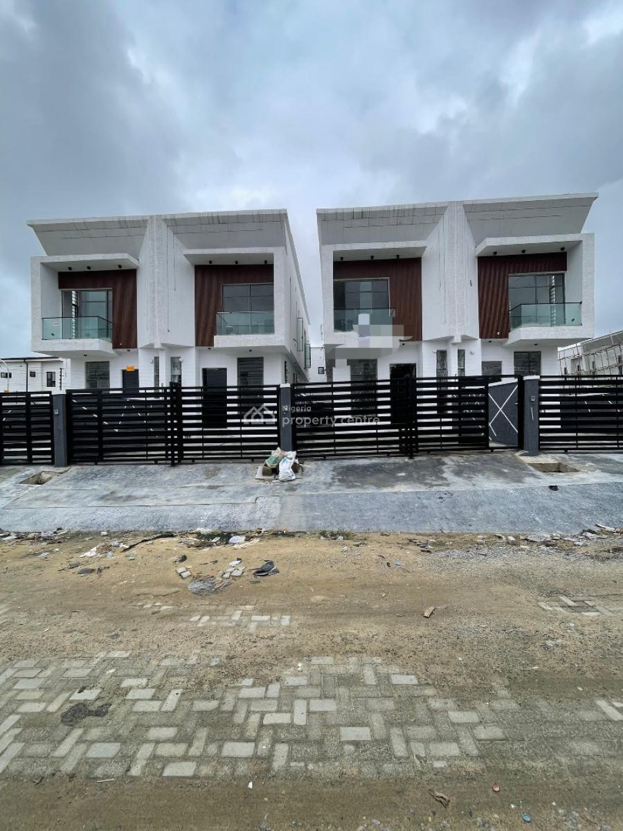 Perfect 4 Bedroom Semi Detached Duplex with Bq, Ikota, Lekki, Lagos, Semi-detached Duplex for Sale