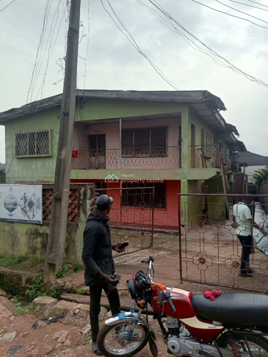 4 Flat of 3 Bedroom Each with 8 Room Face to Face Bq on 850sqm of Lan, a Plot to Orogun Main Road, Orogun, Ibadan, Oyo, Block of Flats for Sale