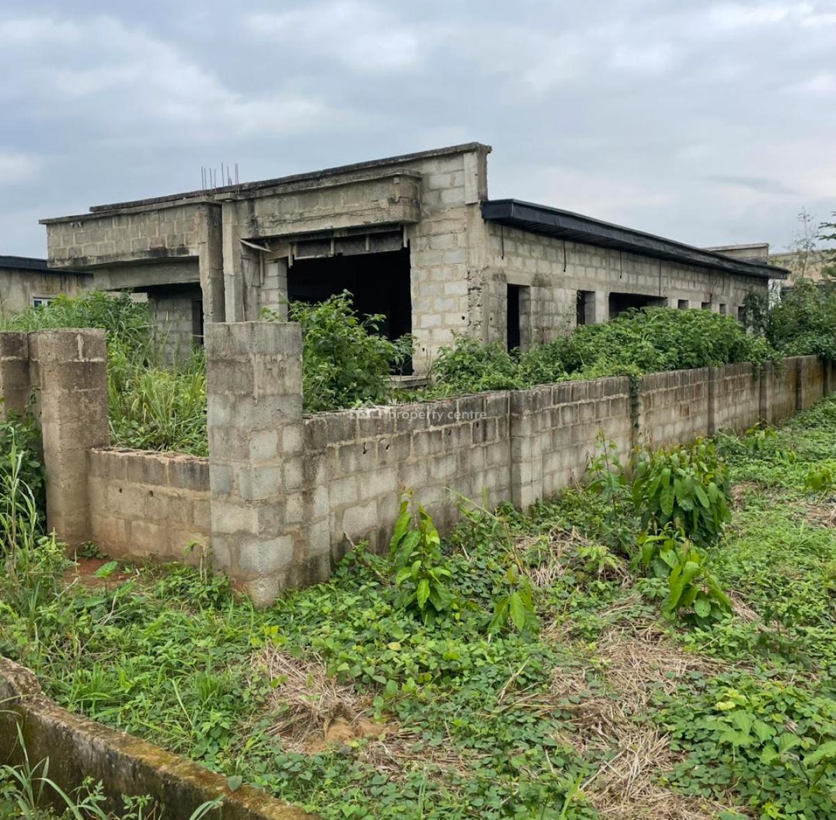 Uncompleted 3 Bedroom Bungalow, Akufo, Close to Ologuneru and Apete. Adron London Park and Gardens, Ibadan, Oyo, Detached Bungalow for Sale