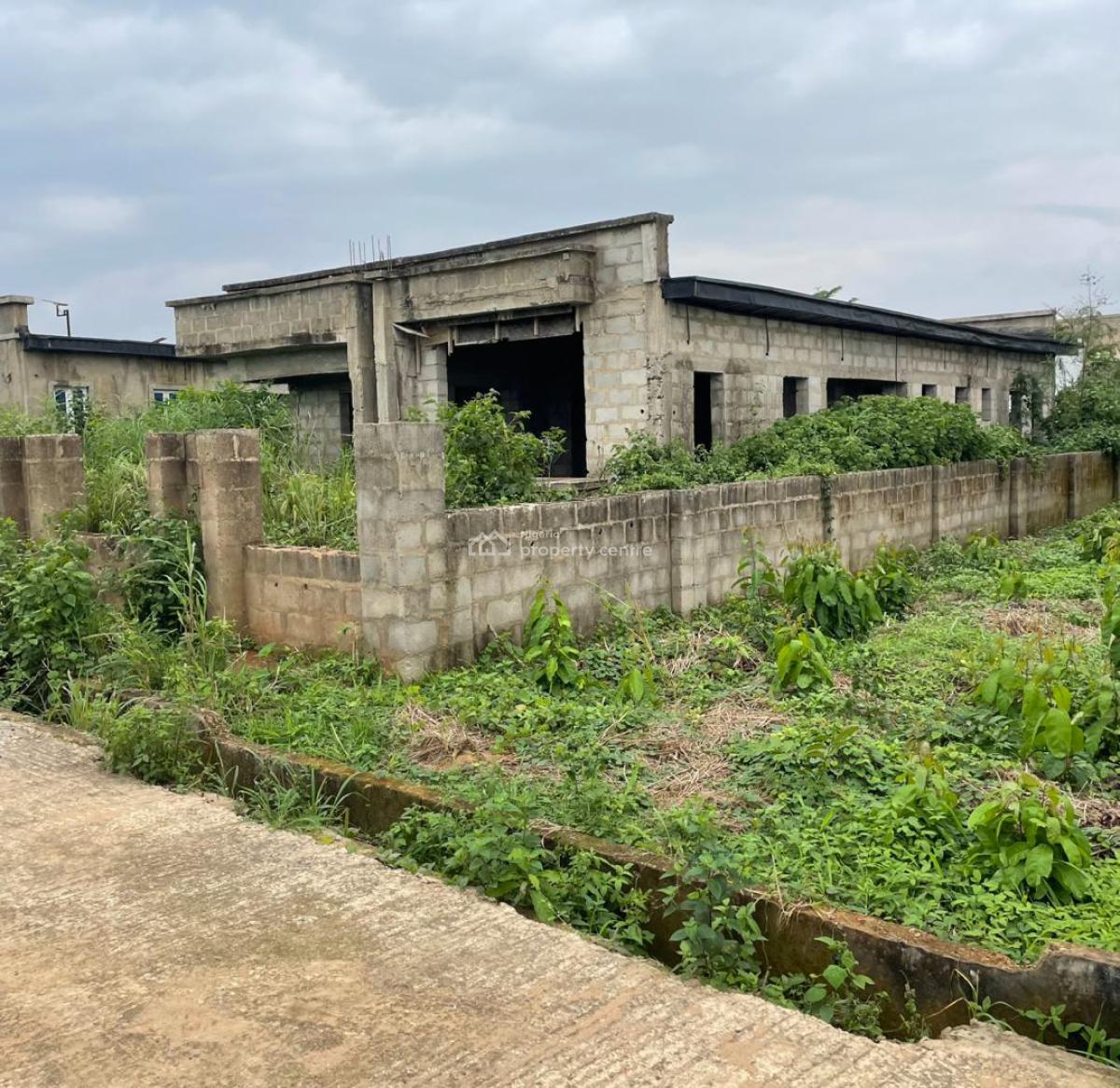 Uncompleted 3 Bedroom Bungalow, Akufo, Close to Ologuneru and Apete. Adron London Park and Gardens, Ibadan, Oyo, Detached Bungalow for Sale