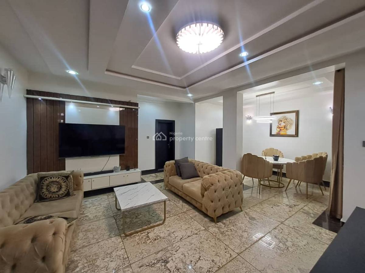 Well Finished and Furnished 3 Bedroom Flat, Jahi, Abuja, House for Rent