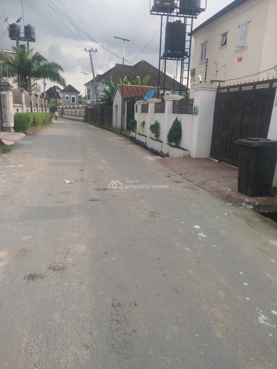 Sweet 1 Plot of Table Land in a Gated Estate with Federal Light, Shell Cooperative Estate Eneka Eliozu Link Road, Eneka, Port Harcourt, Rivers, Land for Sale
