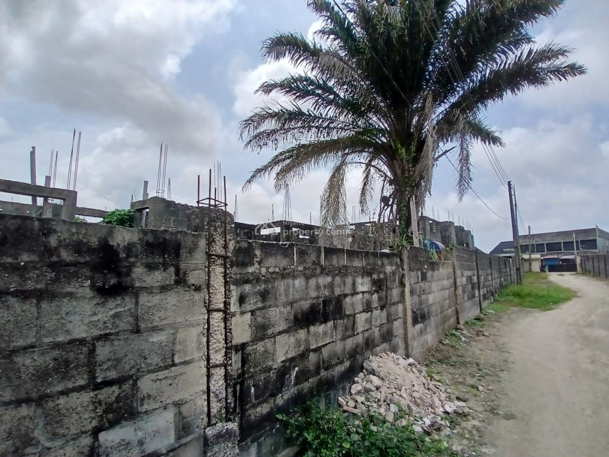6plots of Land with Multiple Blocks of Flats (uncompleted) Along The R, Off Ado Road, Ajah, Ajah, Lagos, Land for Sale