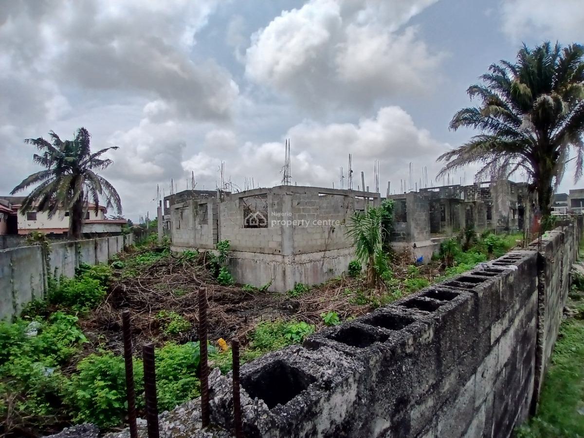 6plots of Land with Multiple Blocks of Flats (uncompleted) Along The R, Off Ado Road, Ajah, Ajah, Lagos, Land for Sale