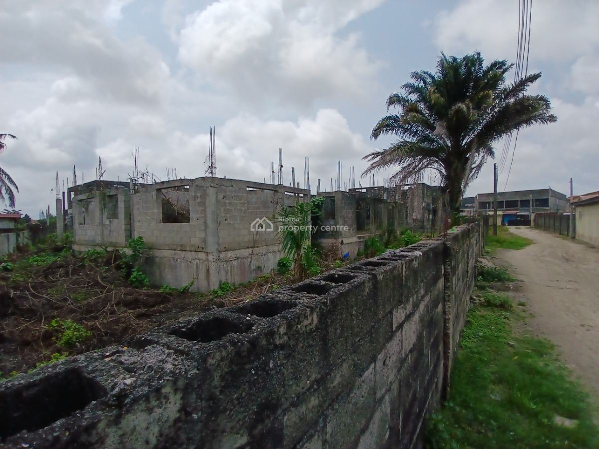 6plots of Land with Multiple Blocks of Flats (uncompleted) Along The R, Off Ado Road, Ajah, Ajah, Lagos, Land for Sale