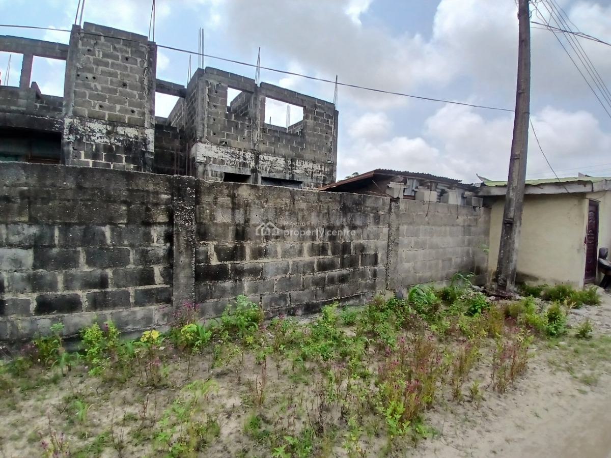 6plots of Land with Multiple Blocks of Flats (uncompleted) Along The R, Off Ado Road, Ajah, Ajah, Lagos, Land for Sale