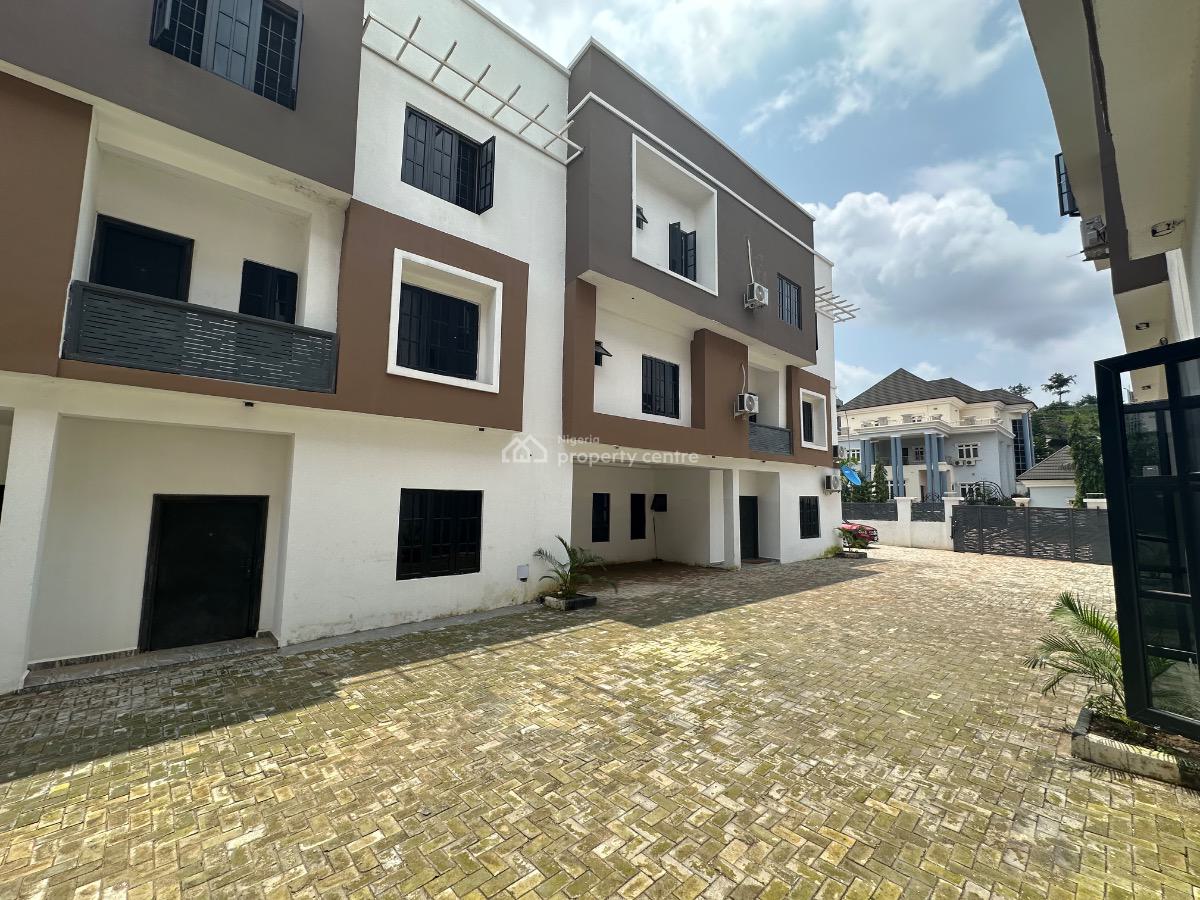 Luxury 5 Bedroom Terraced Duplex with Bq, Guzape District, Abuja, Terraced Duplex for Sale