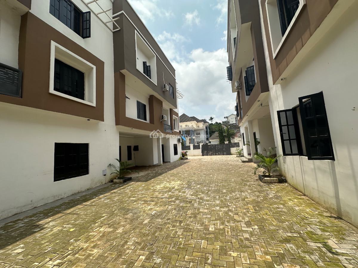 Luxury 5 Bedroom Terraced Duplex with Bq, Guzape District, Abuja, Terraced Duplex for Sale