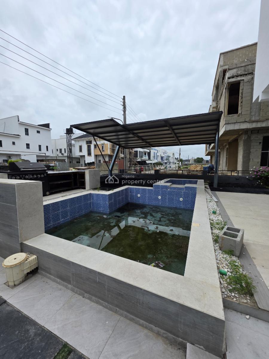 Massive 5 Bedroom Detached Duplex with Swimming Pool + Cinema, Victory Park Estate, Osapa, Lekki, Lagos, Detached Duplex for Sale