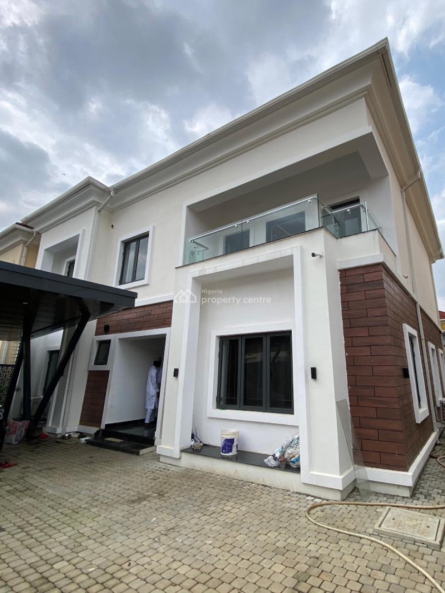 4 Bedroom Semi Detached Duplex with Bq, Generator, Acs, Guzape District, Abuja, Semi-detached Duplex for Sale