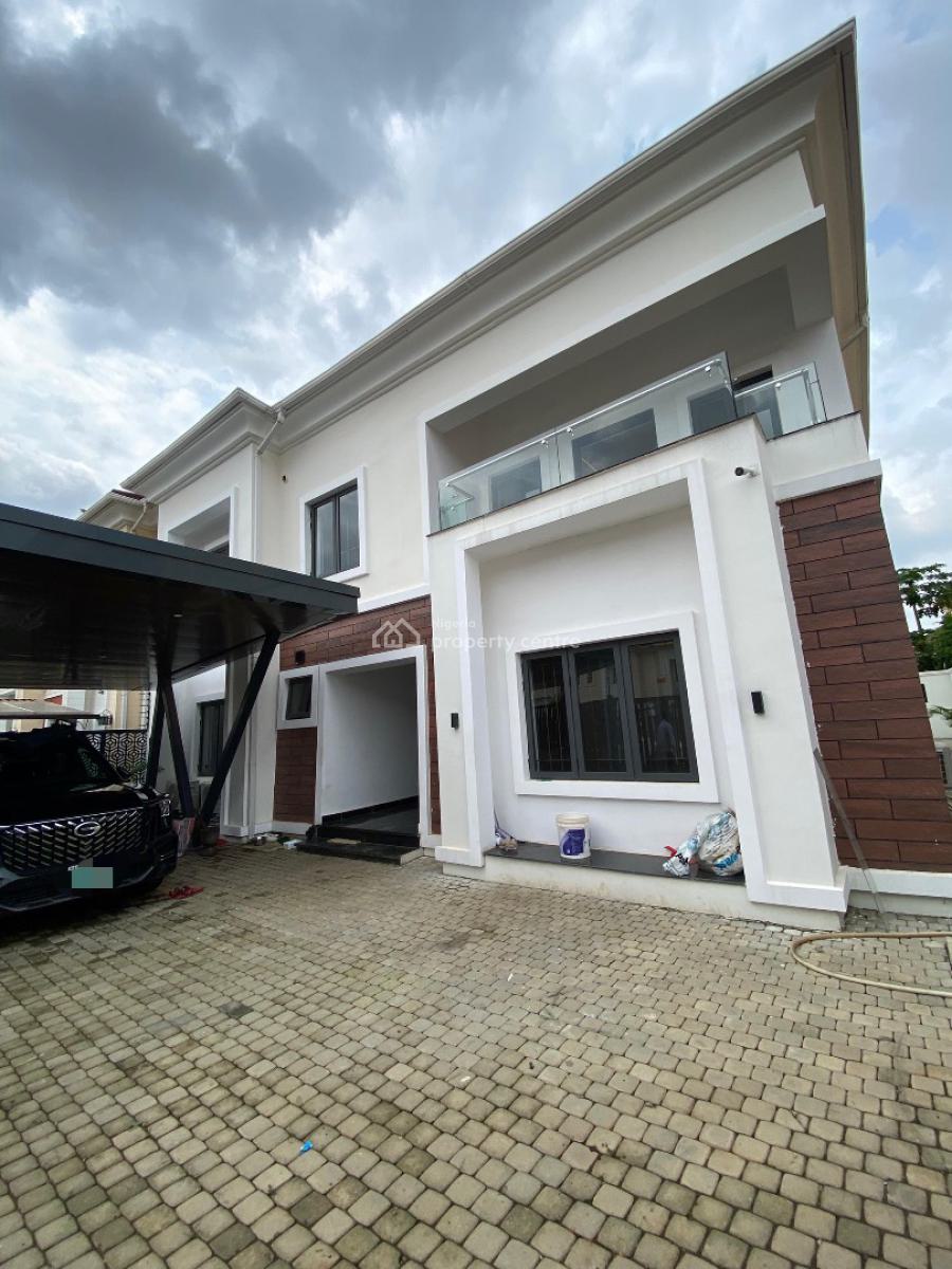 4 Bedroom Semi Detached Duplex with Bq, Generator, Acs, Guzape District, Abuja, Semi-detached Duplex for Sale