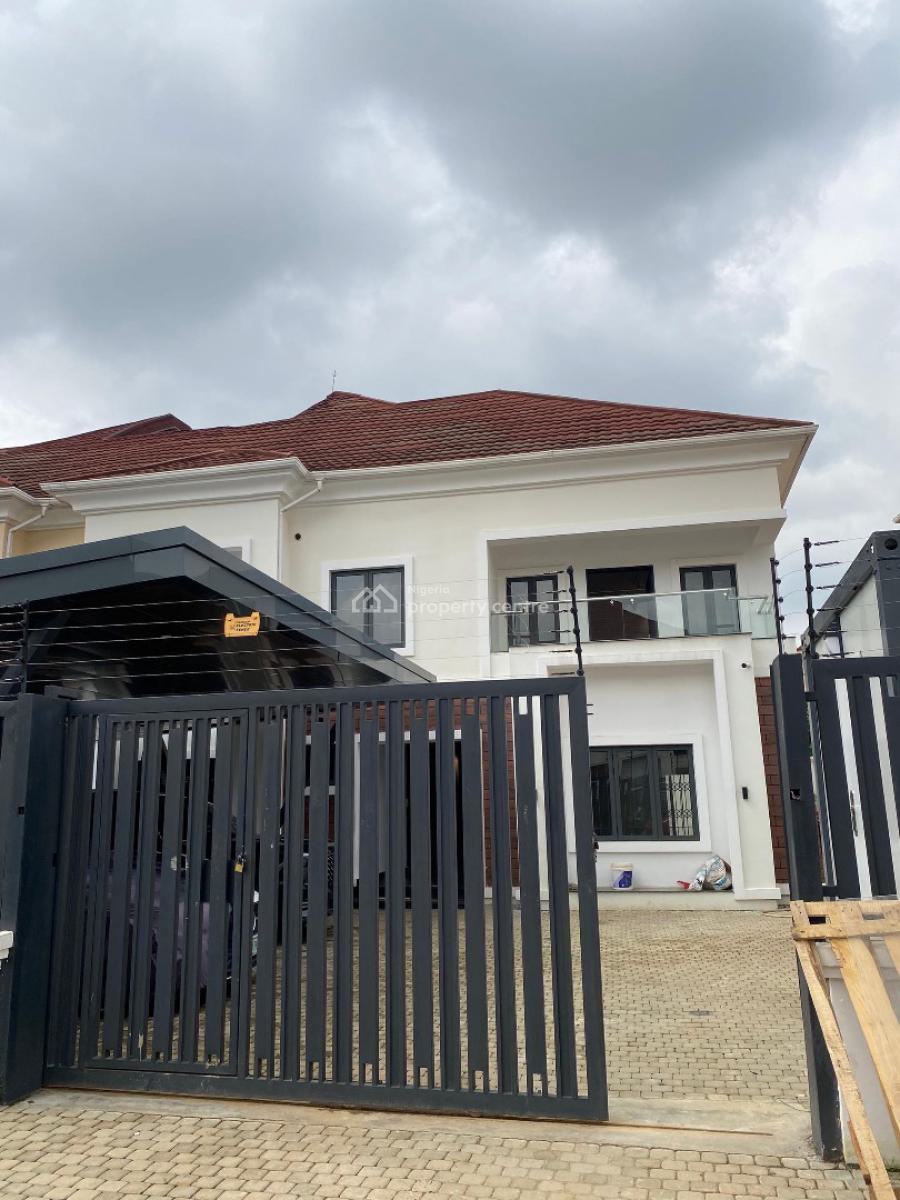 4 Bedroom Semi Detached Duplex with Bq, Generator, Acs, Guzape District, Abuja, Semi-detached Duplex for Sale