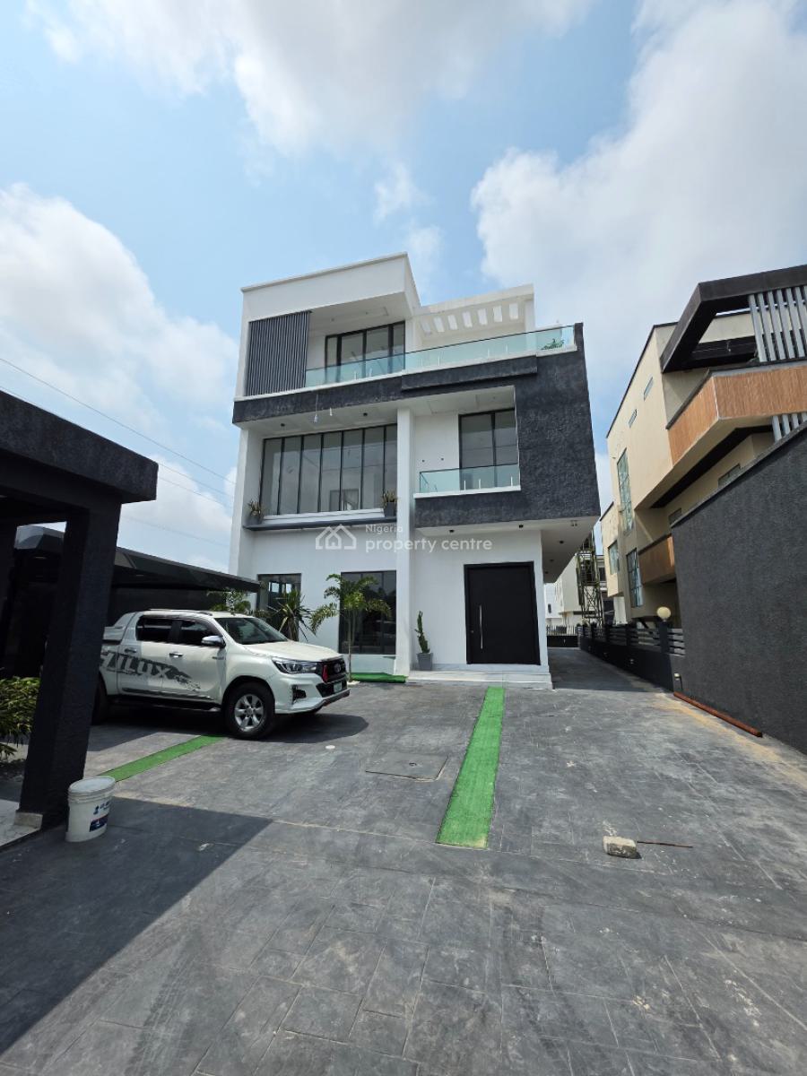 Luxury 5 Bedroom Detached Duplex with Elevator + Cinema, Victory Park Estate, Osapa, Lekki, Lagos, Detached Duplex for Sale